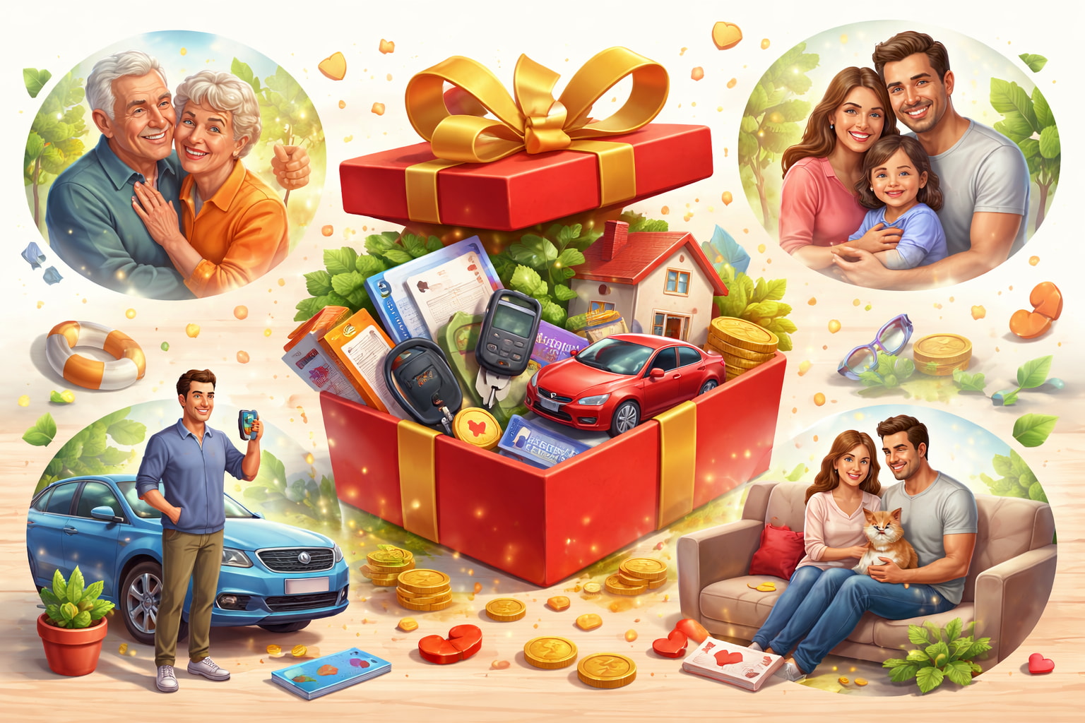 Кому подарить сертификат на страхование: 12 жизненных профилей